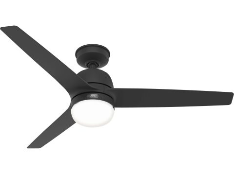 Ventilador de techo de exterior Seawave negro con luz