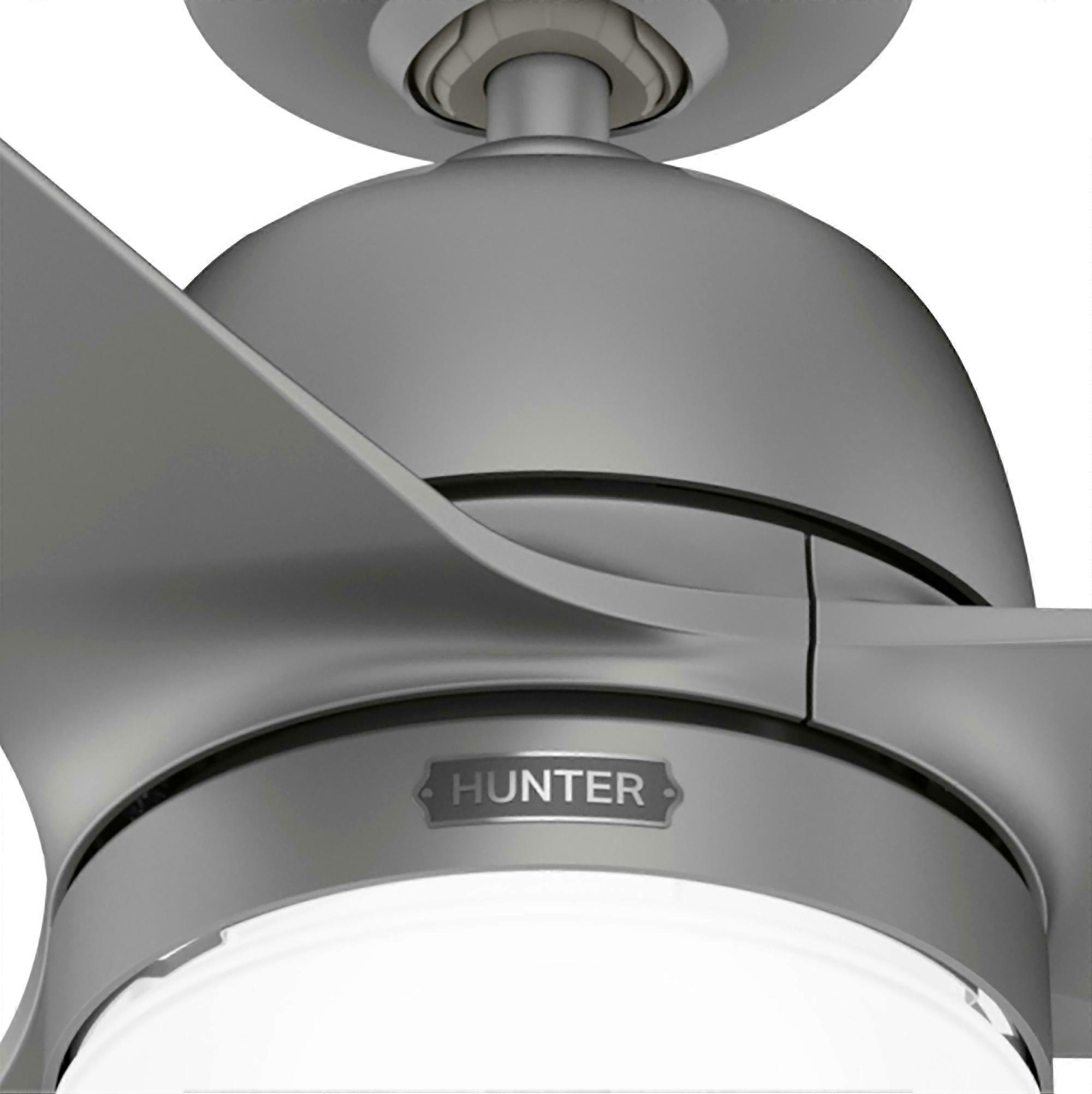 Ventilador de techo de exterior Seawave plata con luz - Imagen 3