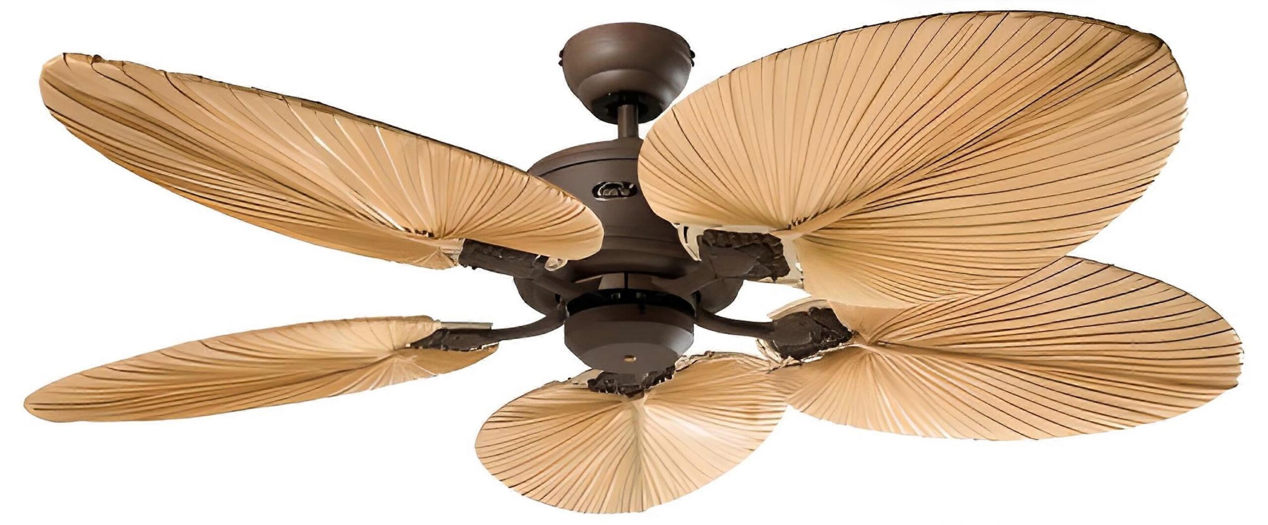 Ventilador de techo Eco Elements 132cm / 52’quot; marrón y y; palma