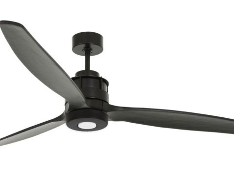 Ventilador de techo de bajo consumo Airfusion Akmani LED negro