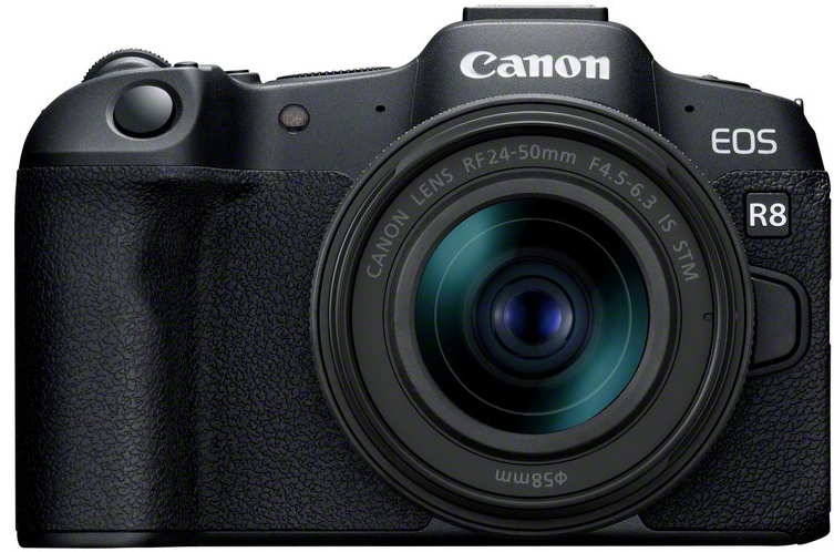 CANON Eos R8 + RF 24-50 f/4.5-6.3 IS STM