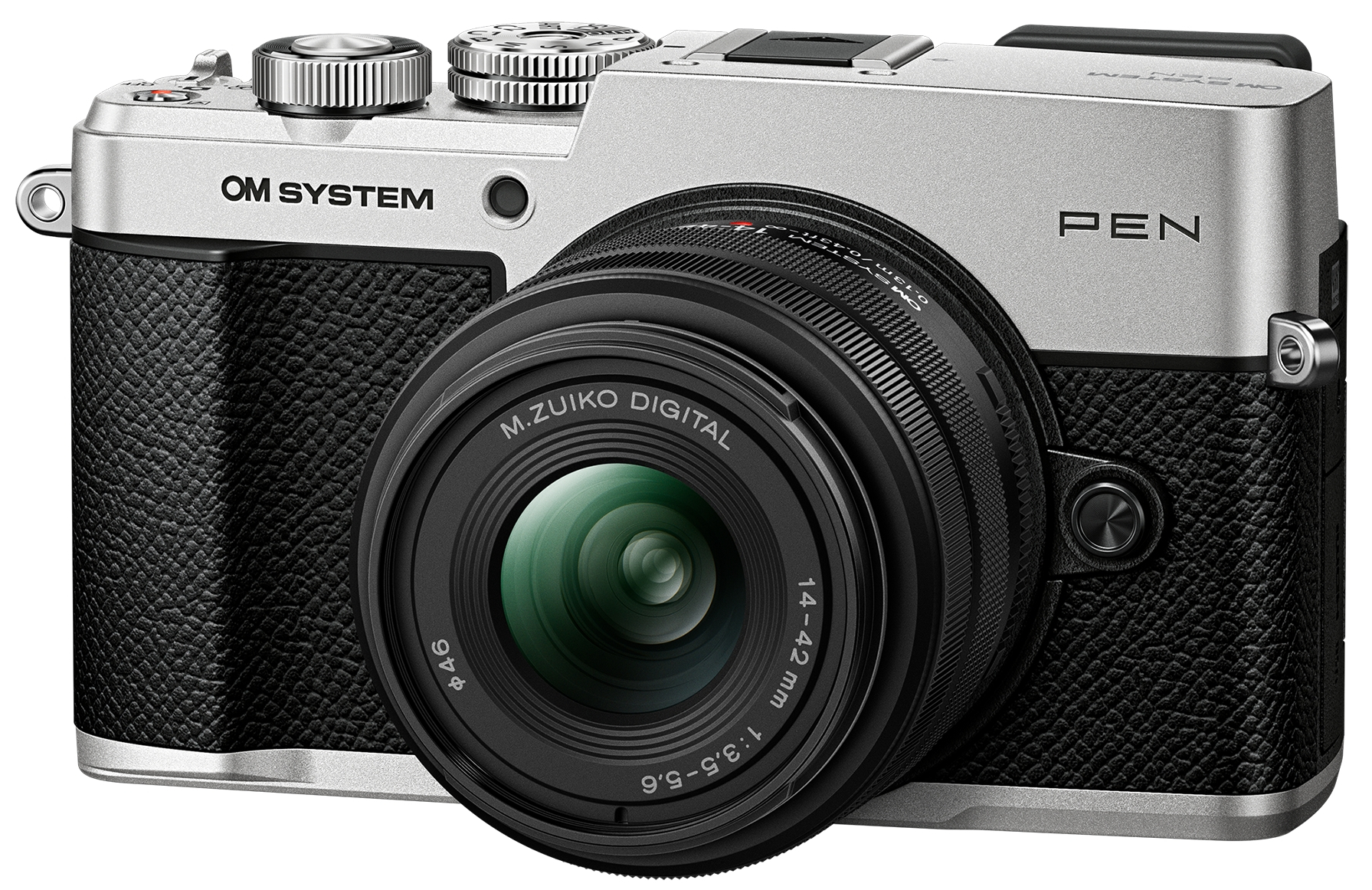 OM SYSTEM Pen +14-42mm f/3.5-5.6 III Plata
