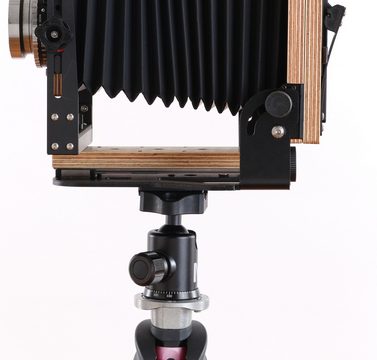 INTREPID Cámara de Gran Formato 4X5 Fuelle Negro