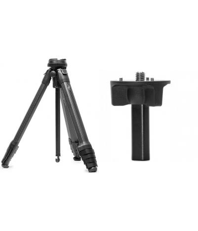 PEAK DESIGN Trípode de Viaje Carbono + Adaptador de Cabeza Universal