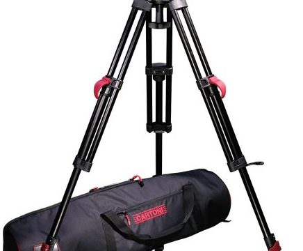CARTONI Rótula fluida FOCUS 8 con sistema de trípode RLG