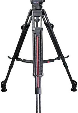 CARTONI Rótula fluida FOCUS 8 con trípode de doble extensión C