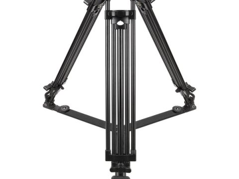 SIRUI BCT-3003 Trípode Broadcast con Media Bola de 100 mm de Aluminio