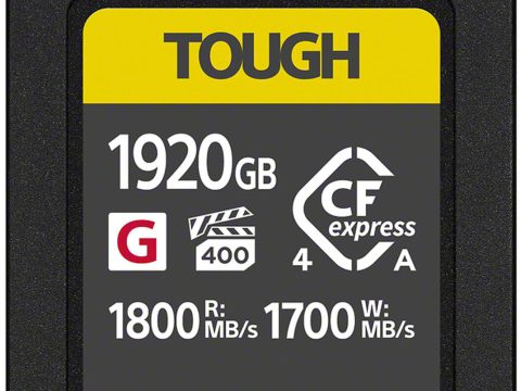 SONY Tarjeta CFexpress Tough 1920GB R1800/W1700Mb/s Tipo A
