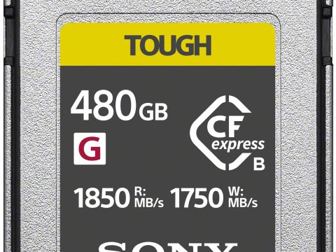 SONY Tarjeta CFexpress Tough 480GB R1850/W1750Mb/s Tipo B