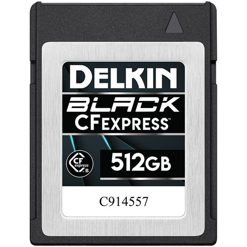 DELKIN DEVICES Tarjeta Cfexpress 512GB Black Tipo B