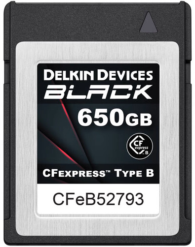 DELKIN DEVICES Tarjeta Cfexpress 650GB Black Tipo B