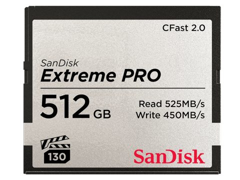SANDISK Tarjeta de Memoria CFAST 2.0 “Extreme Pro” 512GB VPG 130