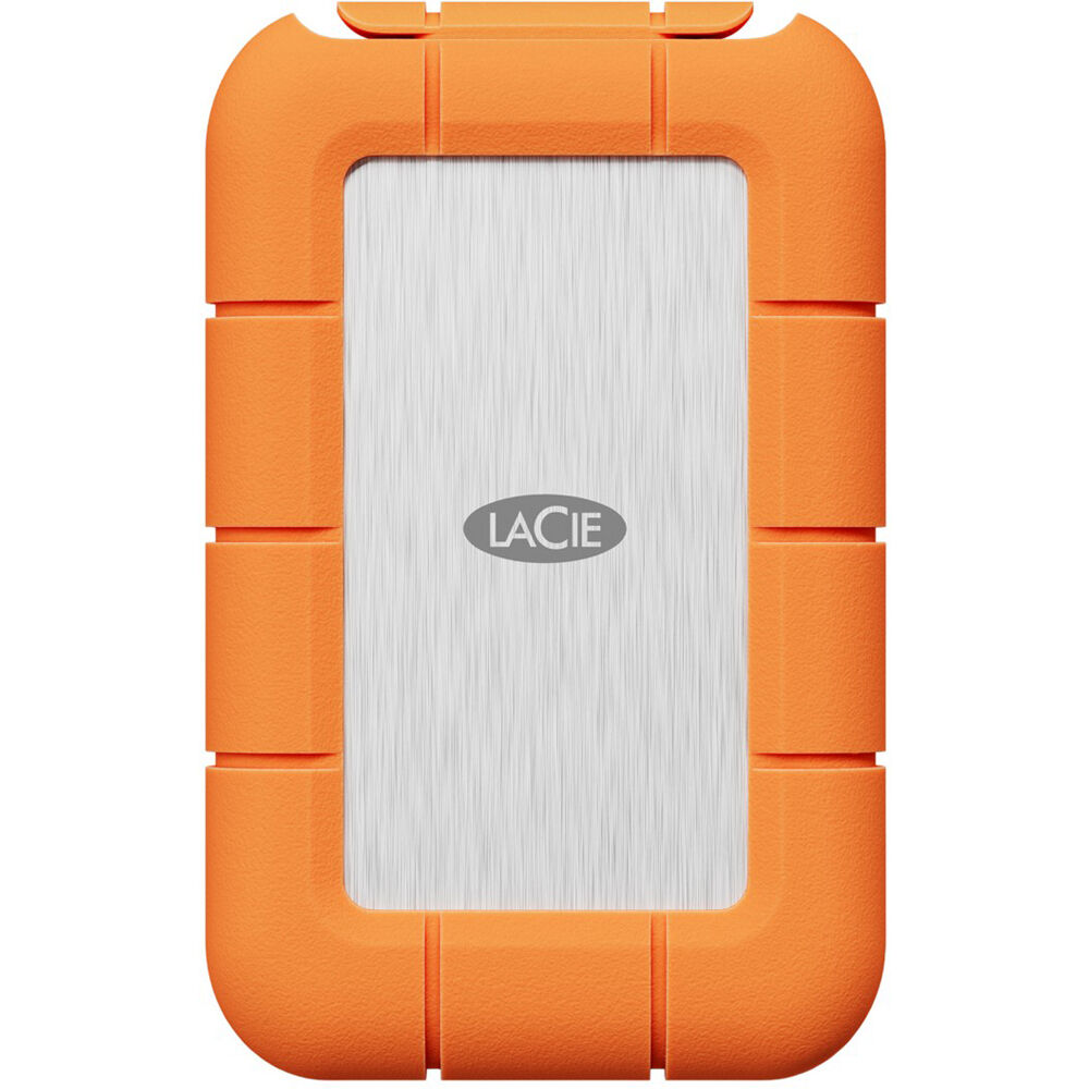 LACIE Disco Duro Rugged SSD4 2TB USB-C Naranja