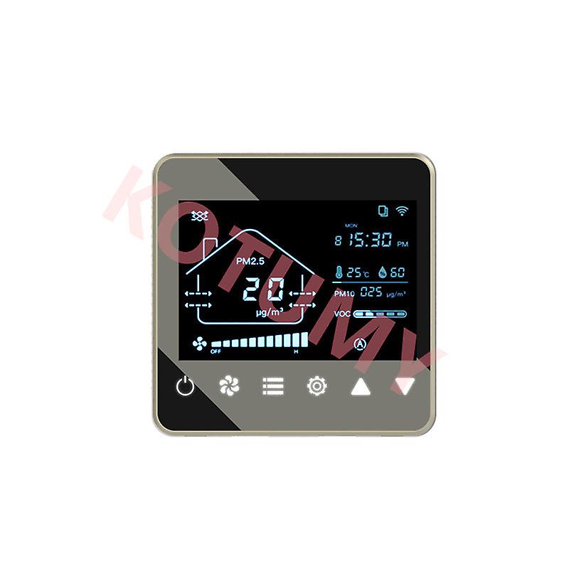 Hogar Recuperación de calor Sistema de aire fresco Purificador Filtro de aire Ventilador Controlador de calefacción central para la ventilación - Imagen 3