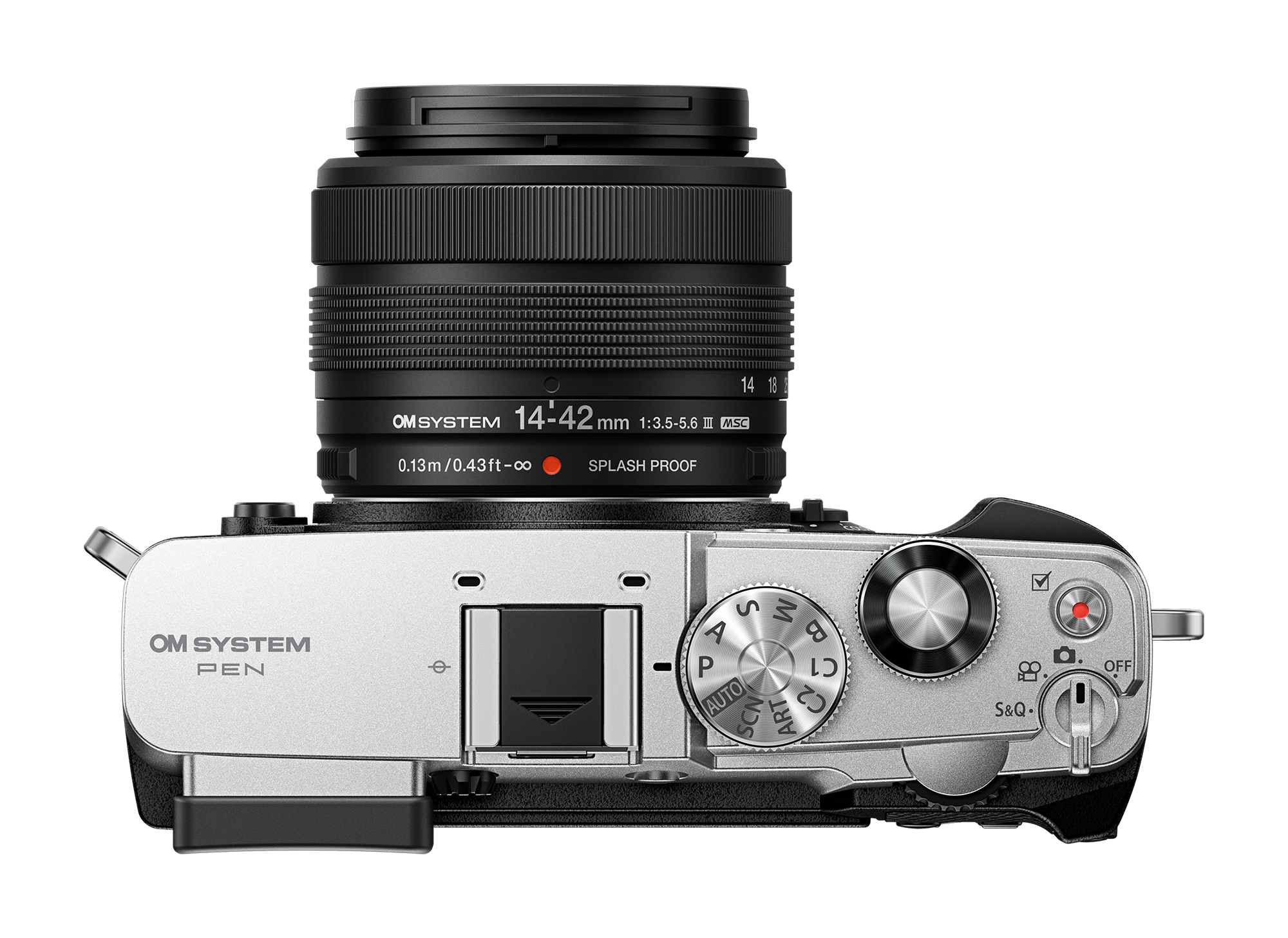 OM SYSTEM Pen +14-42mm f/3.5-5.6 III Plata - Imagen 2