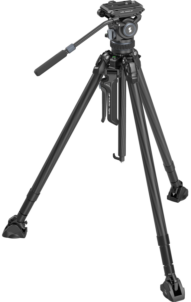 SMALLRIG 4259 x Potato Trípode Carbon Jet Tribex Hydraulic - Imagen 2