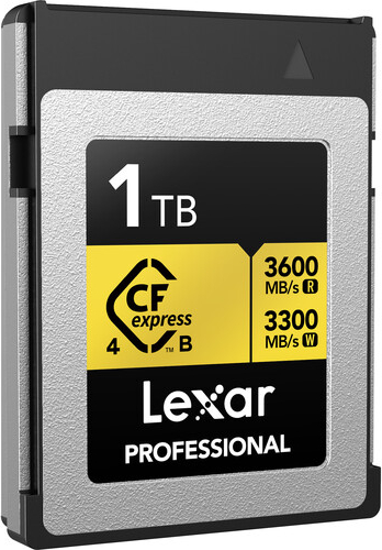 LEXAR Tarjeta Cfexpress Pro Gold 4.0 1TB Tipo B - Imagen 2