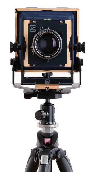 INTREPID Cámara de Gran Formato 4X5 Fuelle Azul - Imagen 3