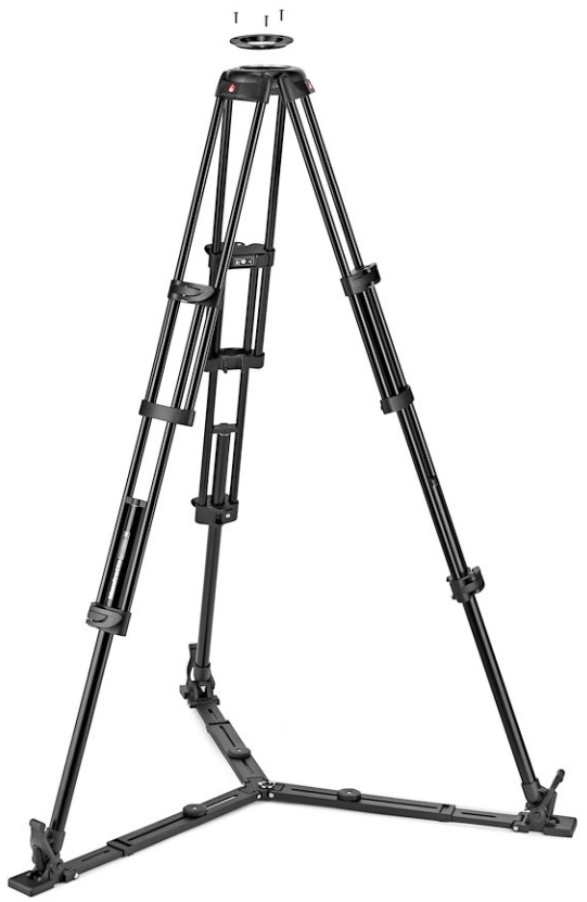 MANFROTTO Trípode Twin GS + rótula de vídeo 504X + bolsa MVK504XTWINGA - Imagen 3