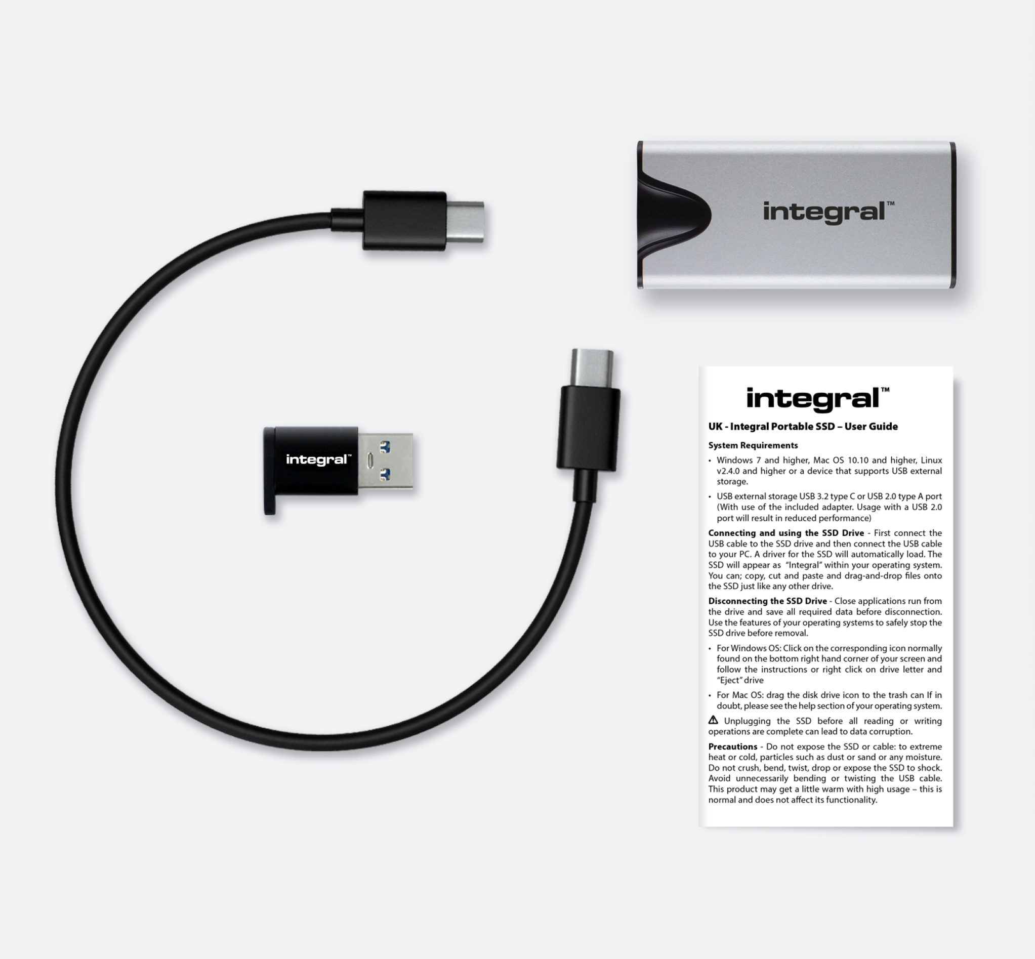 INTEGRAL Slimxpress Pro Disco Duro Portátil SSD 4TB - Imagen 4