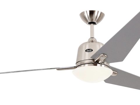 Ventilador de techo DC Eco Aviatos 162cm / 64 ” BN aspas plata