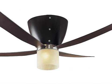 Ventilador de techo Valhalla 132 cm / 52″ haya café