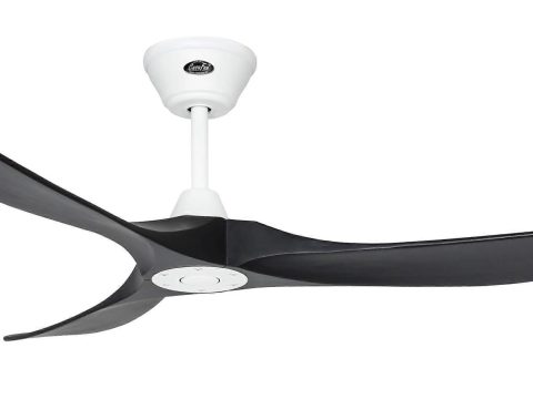 Ventilador de techo DC Eco Genuino Blanco / Negro con mando a distancia
