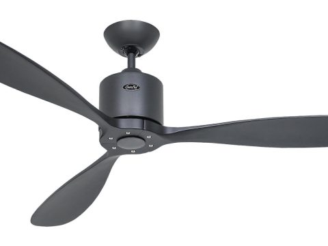 Ventilador de techo DC Aeroplan Eco basalto / negro
