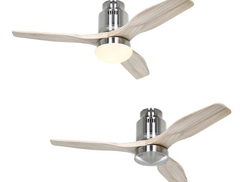 Ventilador de techo DC Aerodynamix Eco 112 BN / Madera