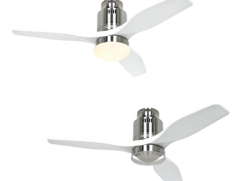 Ventilador de techo DC Aerodynamix Eco 112 BN / Blanco