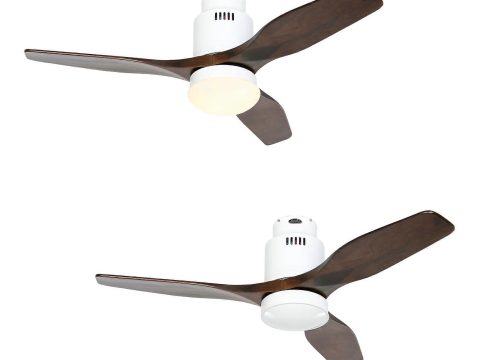 Ventilador de techo DC Aerodynamix Eco 112 WH / Nogal