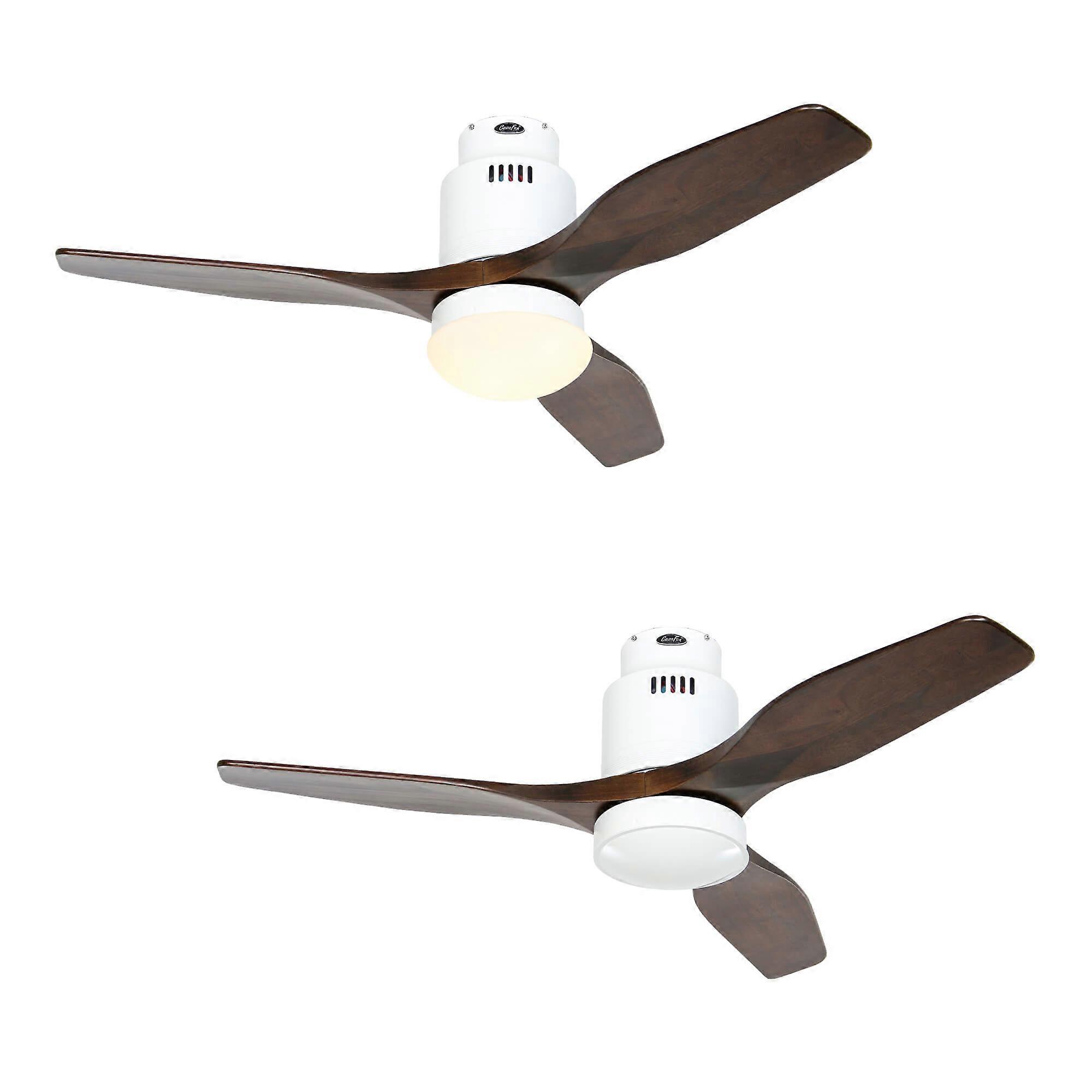 Ventilador de techo DC Aerodynamix Eco 112 WH / Nogal