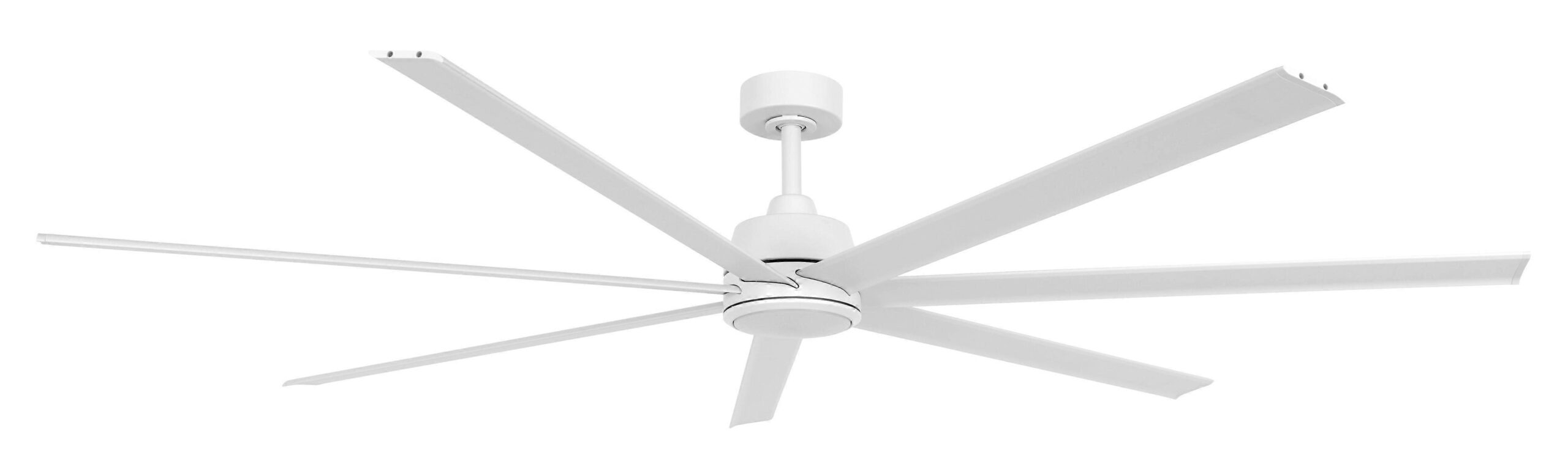 Ventilador de techo DC Atlanta II blanco con LED