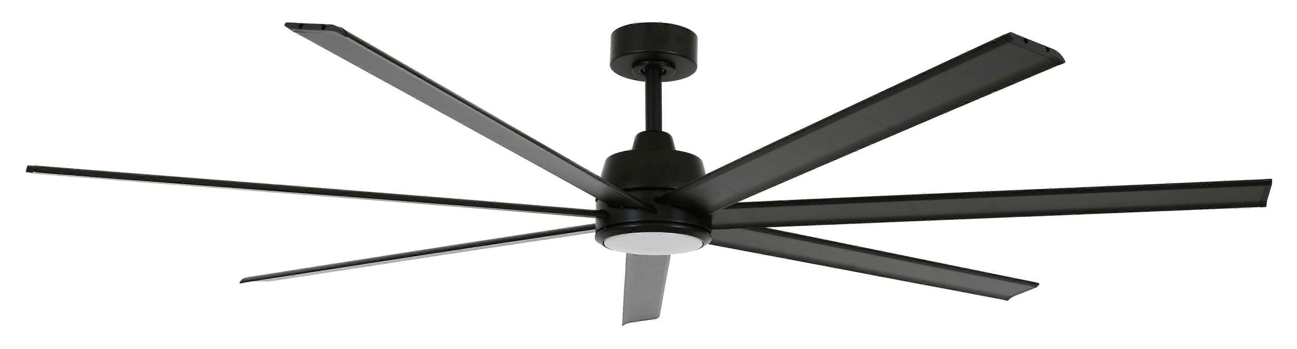 Ventilador de techo DC Atlanta II negro con LED