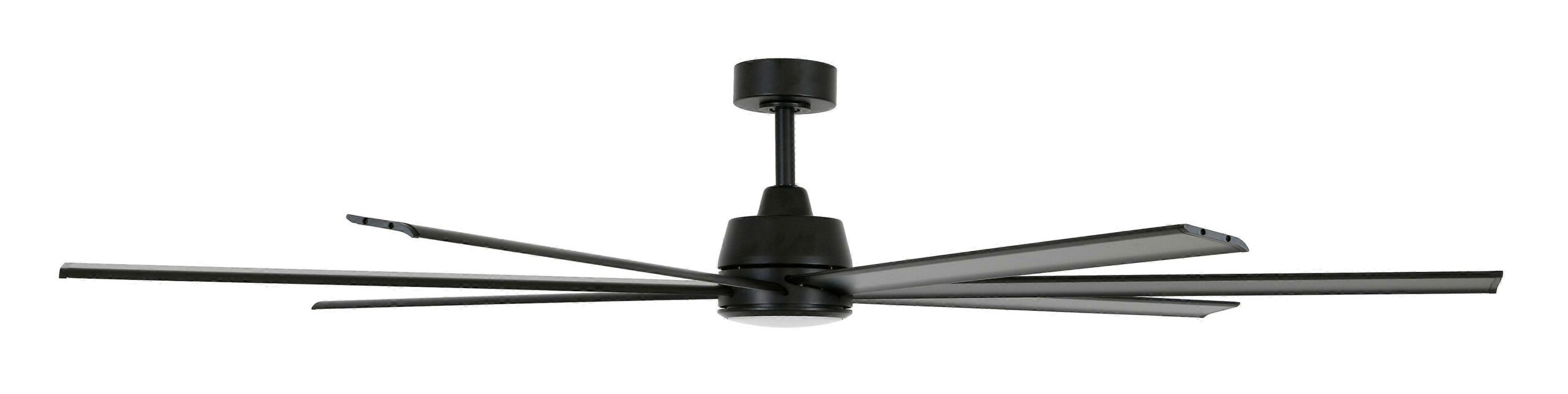 Ventilador de techo DC Atlanta II negro con LED - Imagen 2