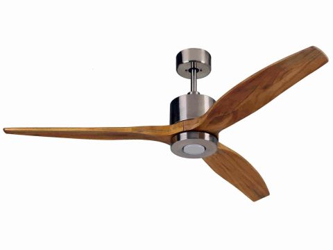 Ventilador de techo DC Airfusion Akmani LED cromo