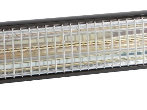Calefactor infrarrojo Term2000 IP67 ULG 2000 W Negro