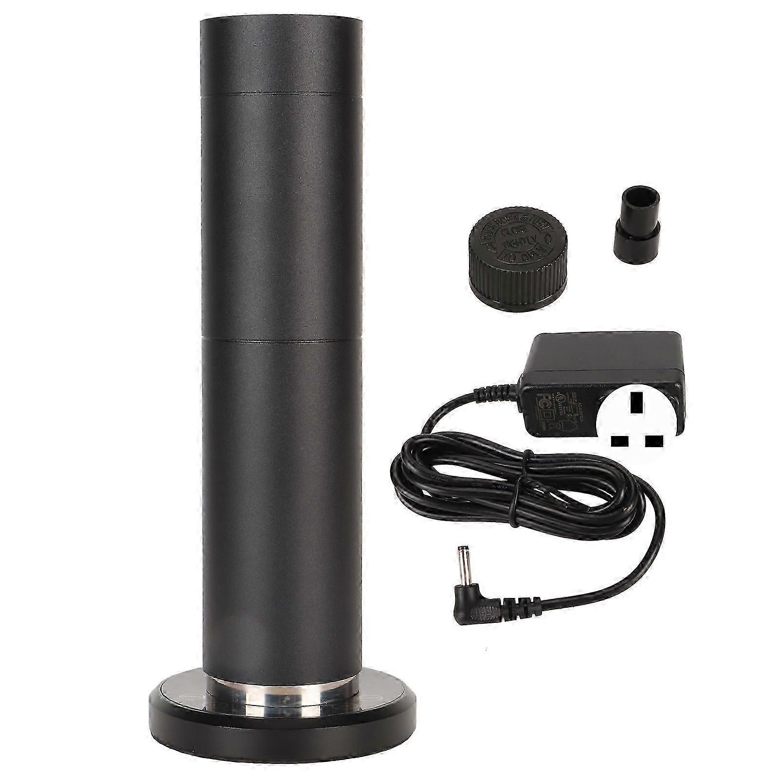 Máquina de aroma inteligente Bluetooth de 120ml con control táctil, cobertura de 200m3 para casa, hotel, spa, oficina, difusor de perfume 100?240V enchufe negro