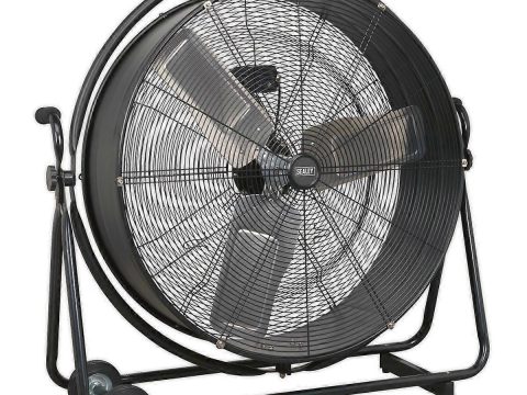 Sealey Hvf30S ventilador industrial orbital de tambor de alta velocidad 30In 230V