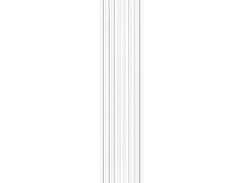 Radiador tradicional de 4 columnas – 1800 x 380mm – Blanco