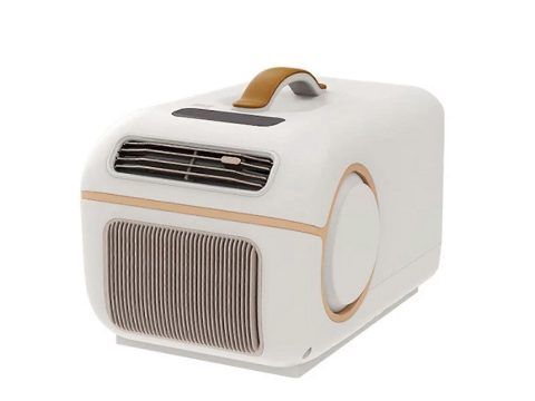 Aire acondicionado portátil para tienda de campaña, unidad de AC para camping al aire libre, tienda y autocaravana, 12/24V 6200BTU