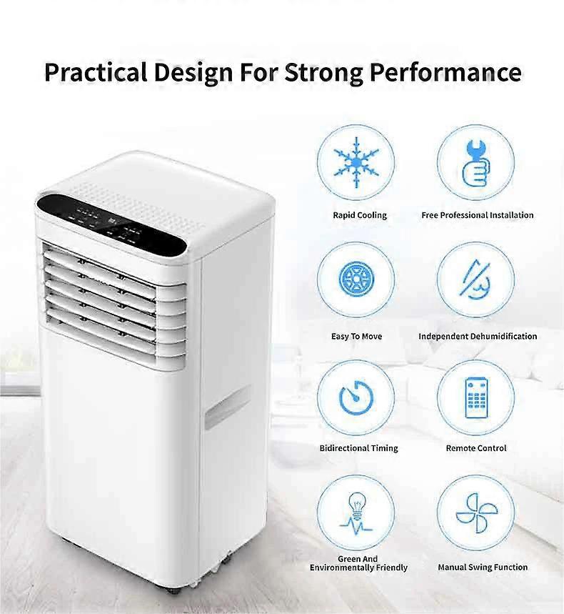 Aire acondicionado portátil, sin unidad exterior, pequeño aire acondicionado de pie para uso doméstico, no requiere instalación, refrigeración rápida. - Imagen 5