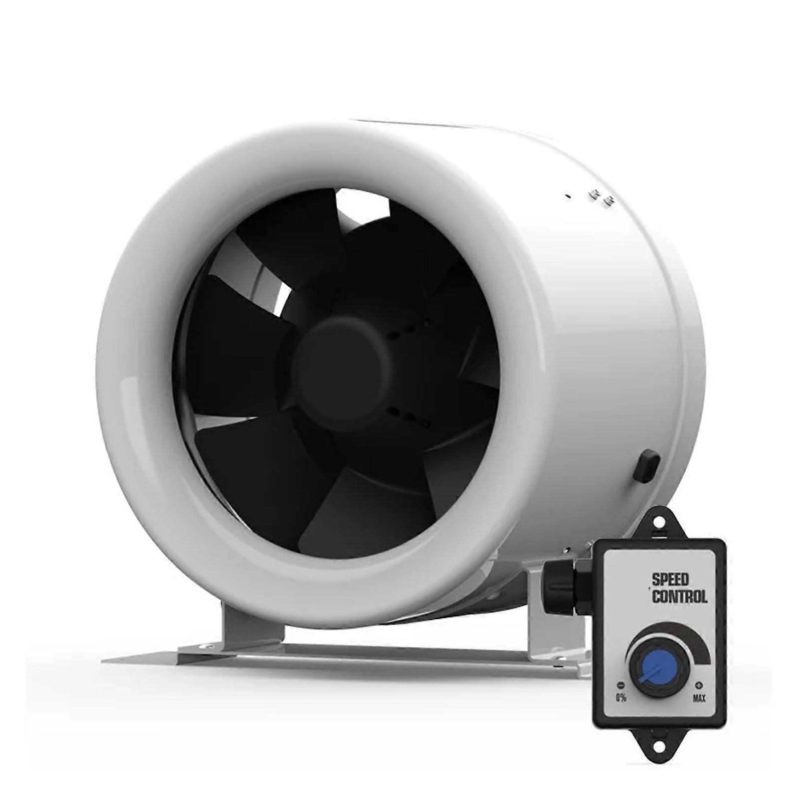 SEA250 Ventilador en línea sin escobillas de 10 pulgadas 220V para ventilación de cultivos hidropónicos con rendimiento estable