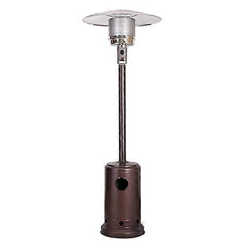 Calefactor de terraza de 87 pulgadas de altura con acabado bronce, calefactor de exterior de 46000 BTU para el confort en la terraza - Imagen 4