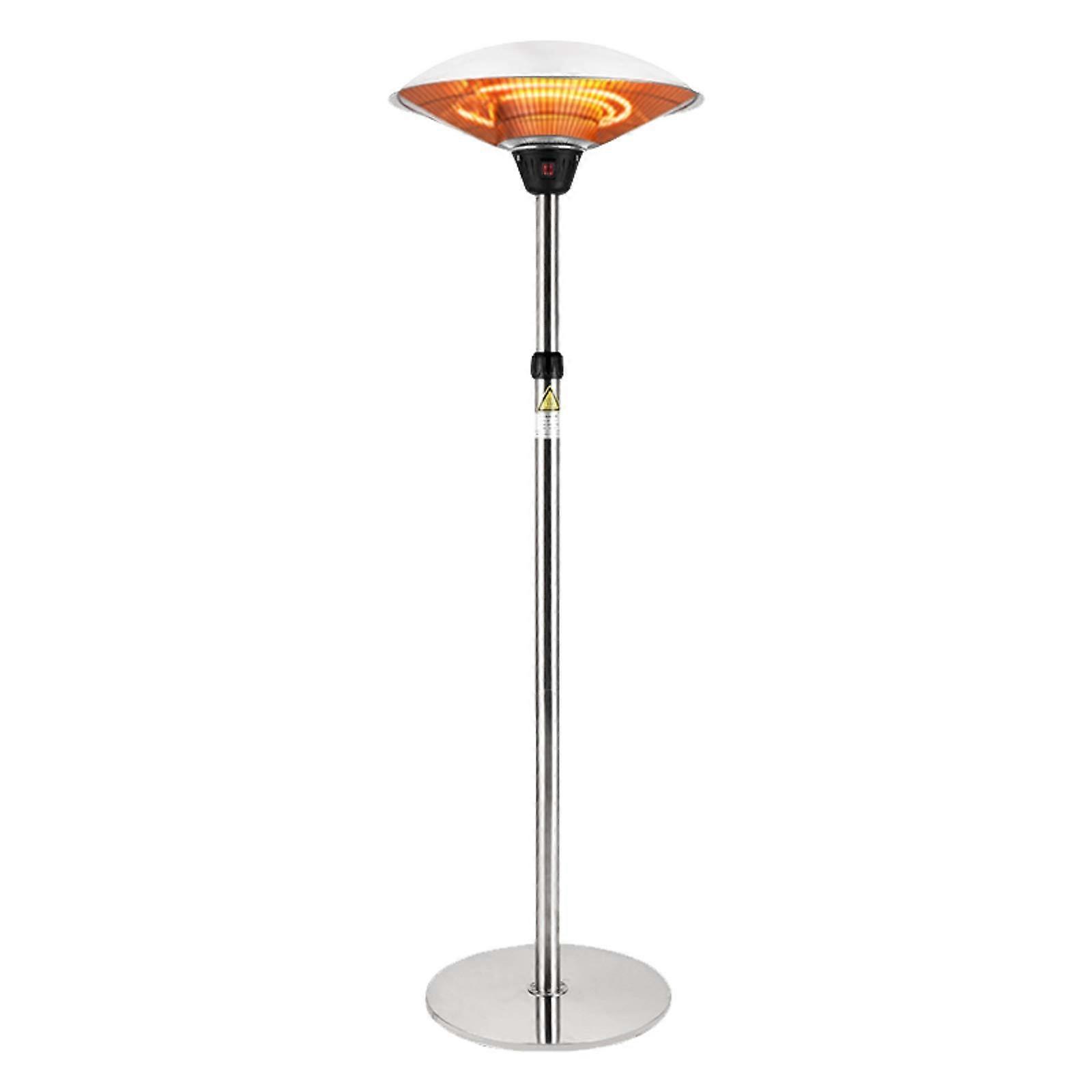 Calefactor infrarrojo de exterior 3000W, calefactor eléctrico de pie para patio con apagado automático de seguridad, resistente a la intemperie - Imagen 2