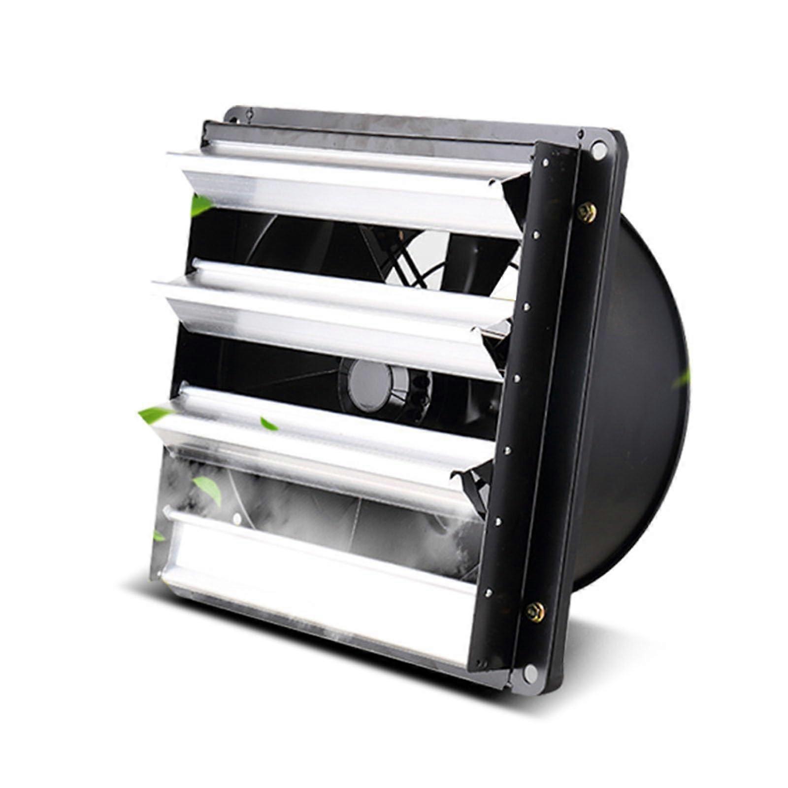 Ventilador extractor industrial mural de bajo ruido, ideal para la ventilación de almacenes, cocinas y sótanos.