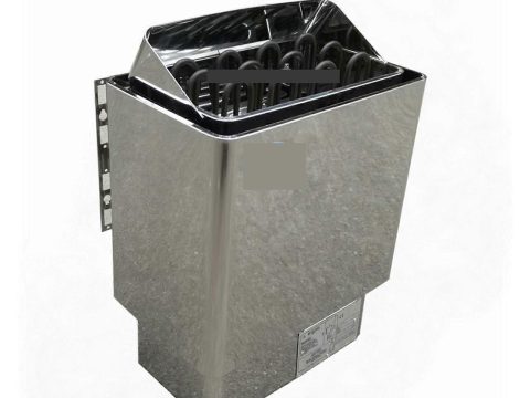 Calentador de sauna de 9kW con mando de rueda, generador de vapor para sauna doméstica de 6kW para sauna seca