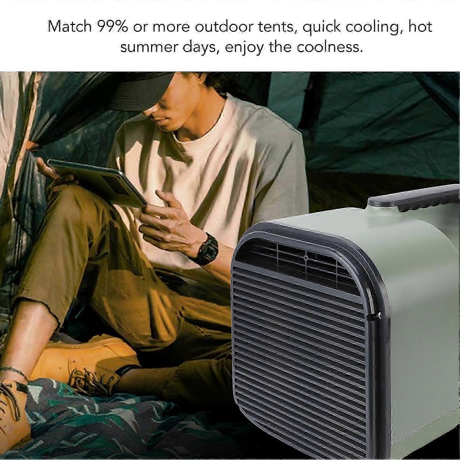 Aire acondicionado portátil 4500BTU 220V 400W 500x275x305mm Enchufe UE - Imagen 5