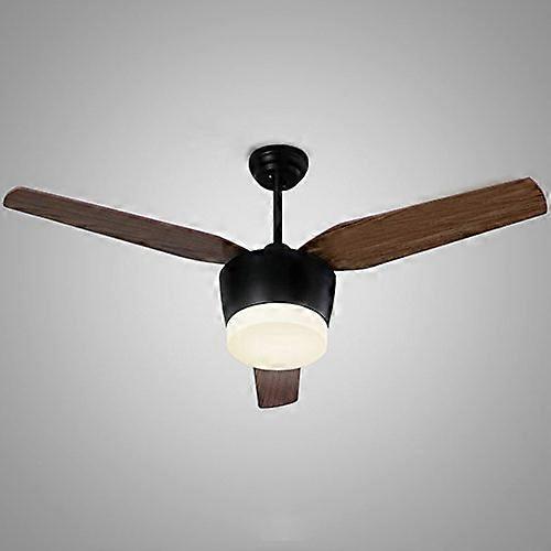 Ventilador de techo LED moderno de 105cm con luz, mando a distancia, bajo consumo, bajo nivel de ruido, para dormitorio Ref:6432