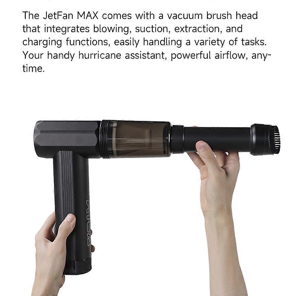 KICA Jet Fan MAX Turbina de mano Ventilador de alta velocidad Potente ventilador inalámbrico Eliminación de polvo Agua Nieve - Imagen 3